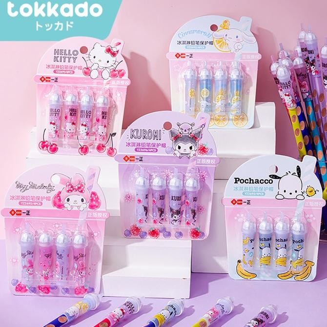 

Produk Baru!! TOKKADO Sanrio Boba Pencil Cap Original Tutup Pensil Pulpen Cover Lucu