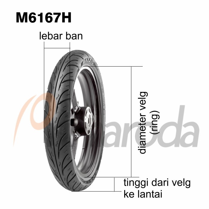 Ban Motor Maxxis M6167H 80/90 Ring 14 80/90-14 Tube Type #Gratisongkir #Sale #Discount