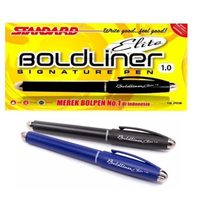 

Produk Baru!! PULPEN BOLDLINER ELITE HTM/BIRU PER LUSIN