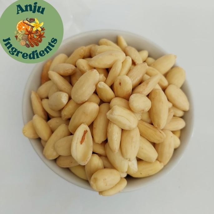 

roasted almond blanched 250gram/ almond utuh matang termurah