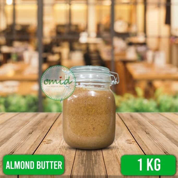 

almond butter (selai / mentega kacang almond gurih) 1 kg termurah