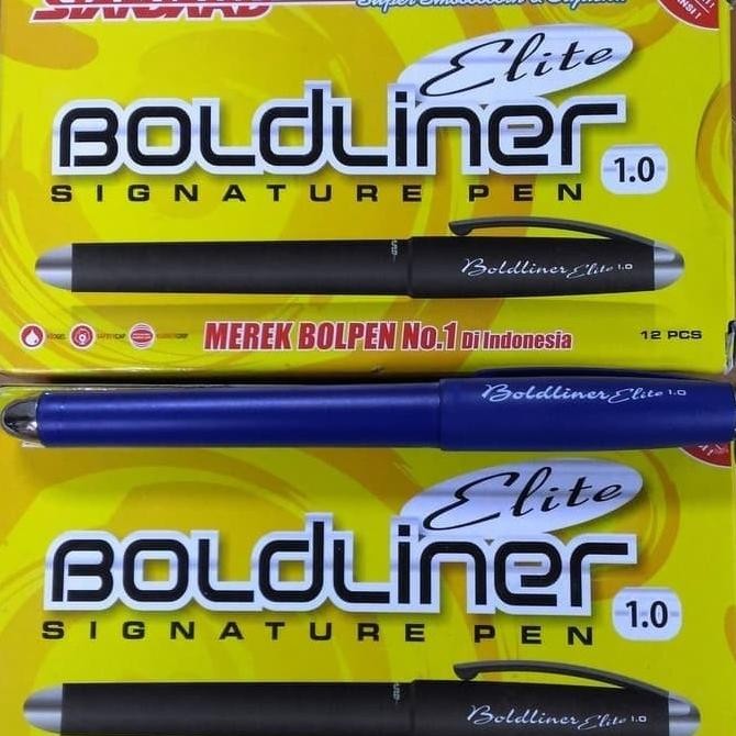 

Pulpen Boldliner Elite/Standard Boldliner Elite 1.0 Stok Terbatas