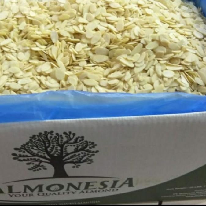 

almond slice tebal premium almonesia 1 kg/ 1000 gram termurah