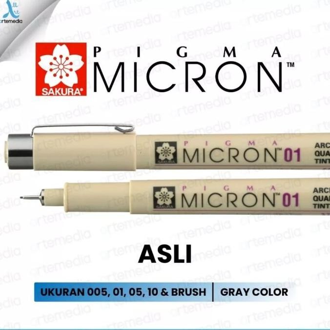 

Produk Baru!! Drawing Pen Sakura Pigma Micron Gray Color Pigment Ink Pulpen Warna