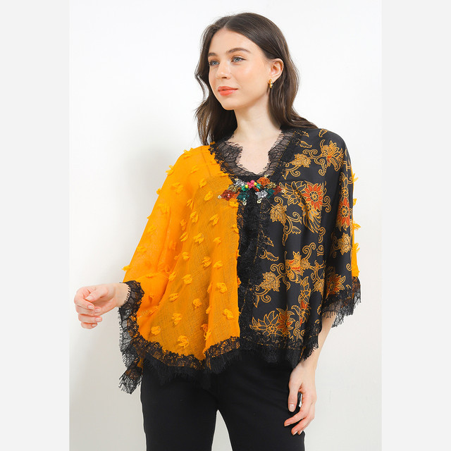 LUIRE by Raden Sirait Kebaya Reling Batik Wanita