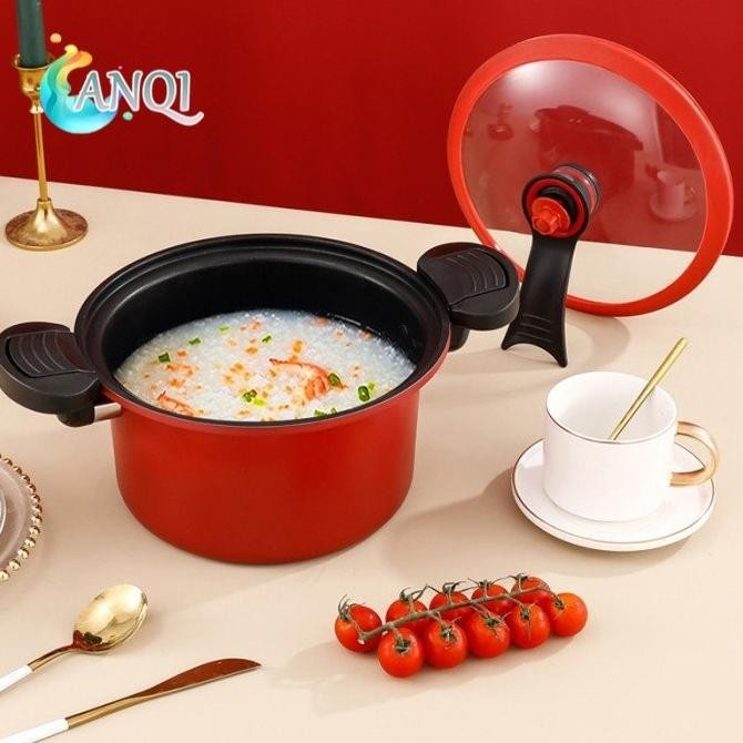 Siap Kirim ANQI SHOP Panci Presto Teflon Pressure Cooker Pot Anti Lengket