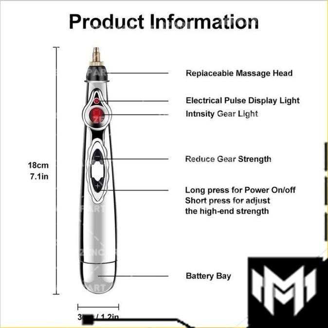 

Pulpen Akupuntur Magnetik Meridian Energy Pen Alat Pijat Portable Mini Stok Terbatas