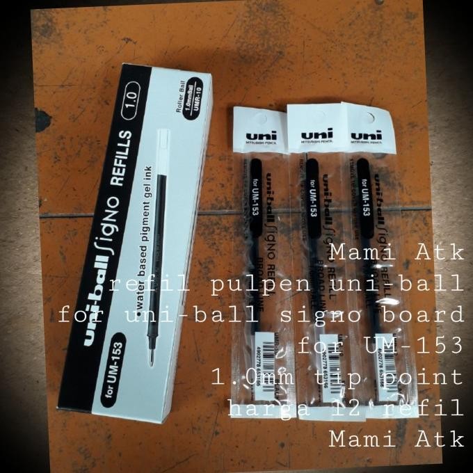 

Refill Pulpen Gel Uni Ball For Um 153 Stok Terbatas