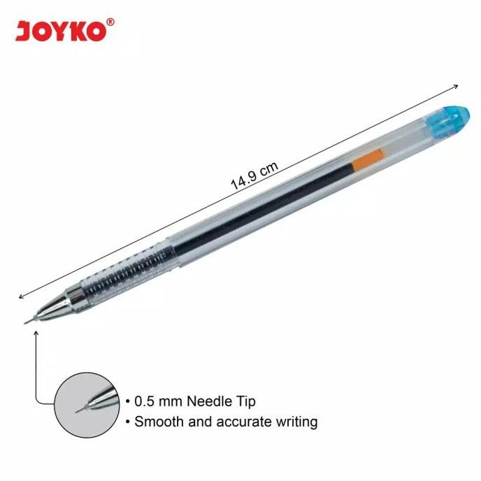 

Gel Pen/ Pulpen / Pena Joyko Gp-189 / Oval Gel / 0.5 Mm Stok Terbatas