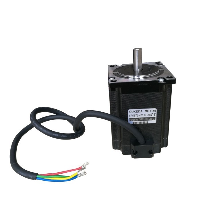 57BYGH76 STEPPER MOTOR 1.8 DEGREES 4.2A 1.8NM 57 STEPPER MOTOR NEMA23 STEPPER MOTOR