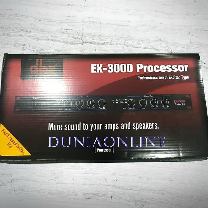 PROCESSOR DBX EX3000 EX 3000 PROCESSOR DBX EX-3000