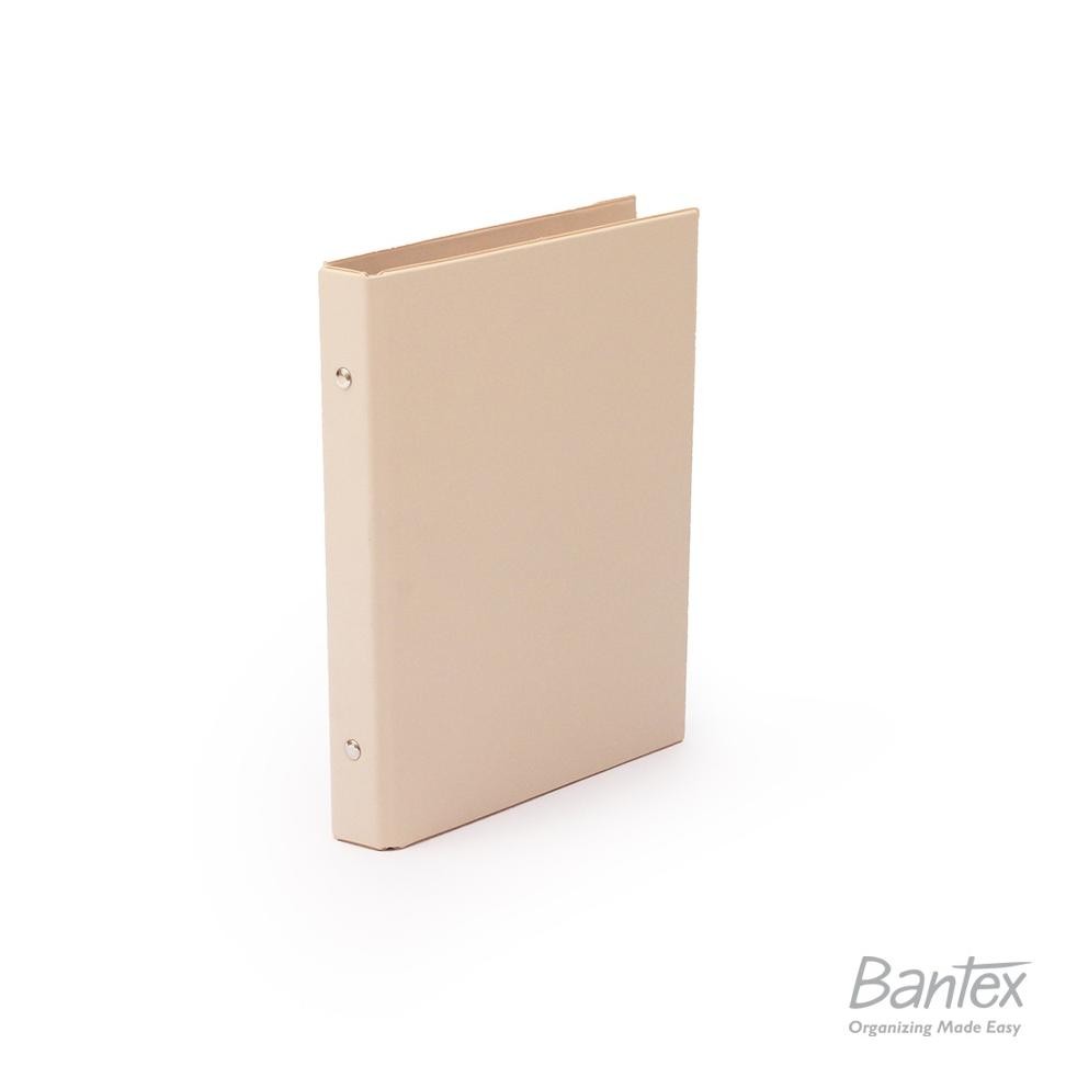 

SPECIAL Bantex Binder Note A5 20 Ring Besi Loose Leaf Multiring Binder Peach 1324 45 ghs-55