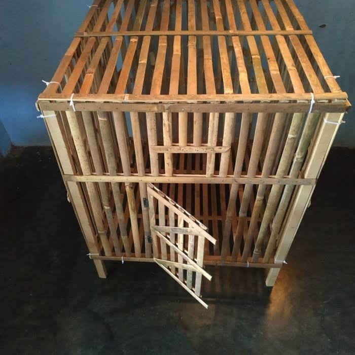 TERBARU KANDANG BAMBU LIPAT BONGKAR PASANG UNTUK AYAM JAGO, ANGSA, KALKUN PROMO