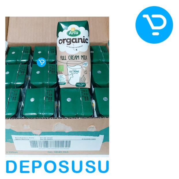 

Uu Uht Arla Organic Full Cream L 1Carton 12200 Ml