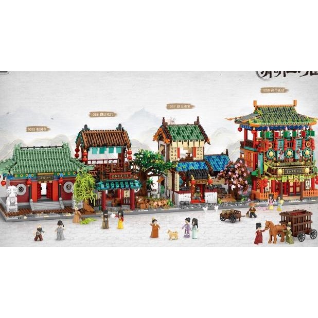 Loz Ancient Treet Building Loz Idea Ni Puzzle Blo Mainan Eduai Ana