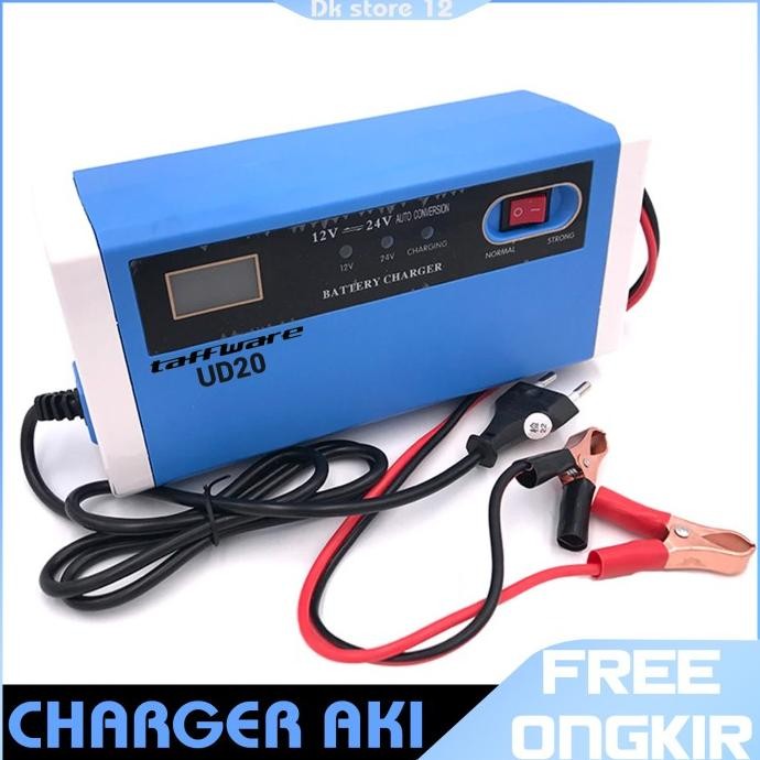 Charger Aki, Cas Aki Otomatis 10A Bisa Cas Sampai Aki 100 Ampere