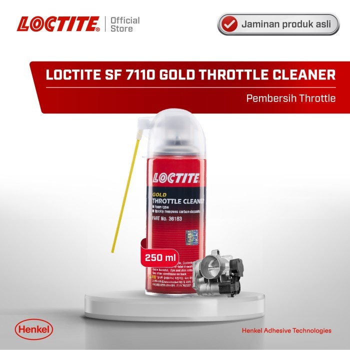 Ready Henkel LOCTITE SF 7110 GOLD THROTTLE CLEANER 250 ml
