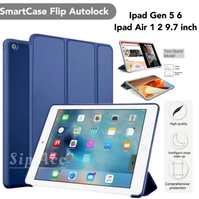 Smart Case Ipad Air 1 Air 2 Ipad 6 Gen 5 9.7 inch Casing Flip Cover
