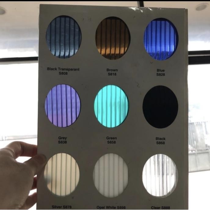 POLYCARBONATE 4MM - ATAP FIBER POLYCARBONATE ORIGINAL DAN TERPERCAYA