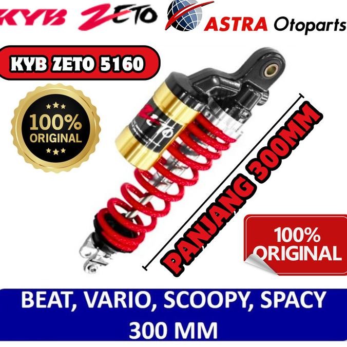 Shockbreaker , Shock belakang KYB Zeto Tabung Subtank Motor Honda Vario Scoopy Beat Spacy Kayaba Zet