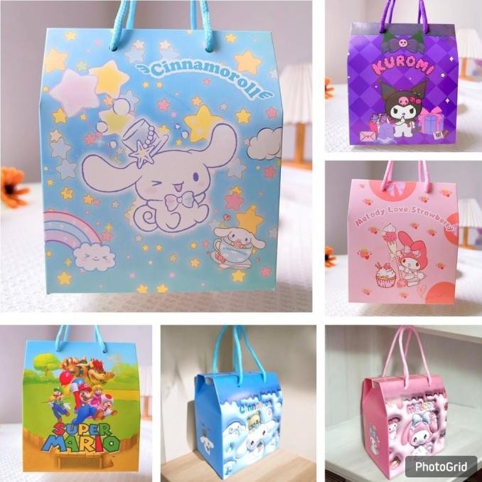 

GOODIE BAG ULANG TAHUN ANAK SANRIO TAS ULANG TAHUN SANRIO ANAK COWOK CEWEK