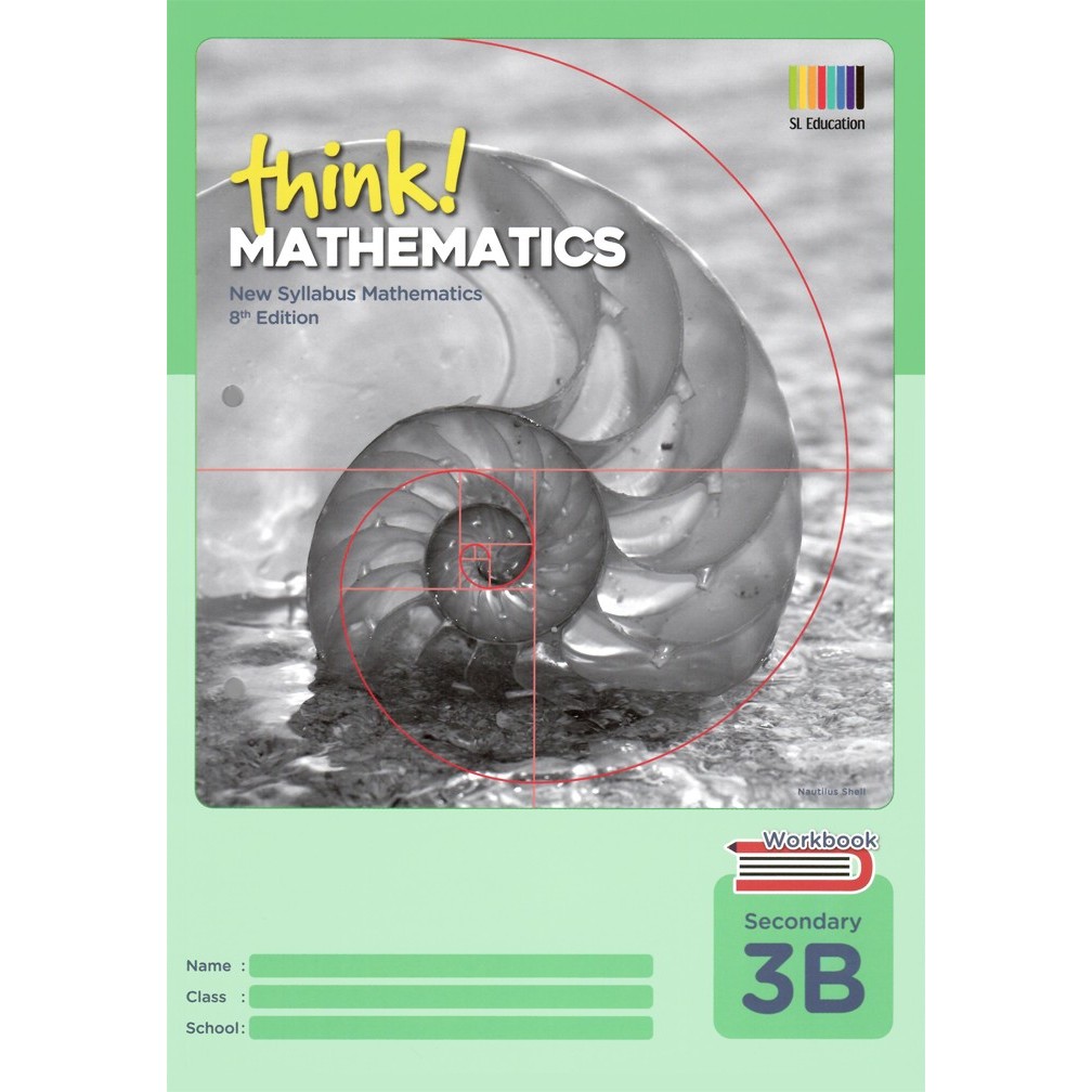 

TERBARU Think! Mathematics Workbook Secondary 3B BISA GOSEND!