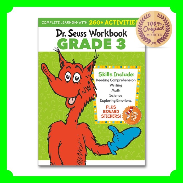 

TERBARU Dr Seuss Workbook Grade 3 HOT SALE!
