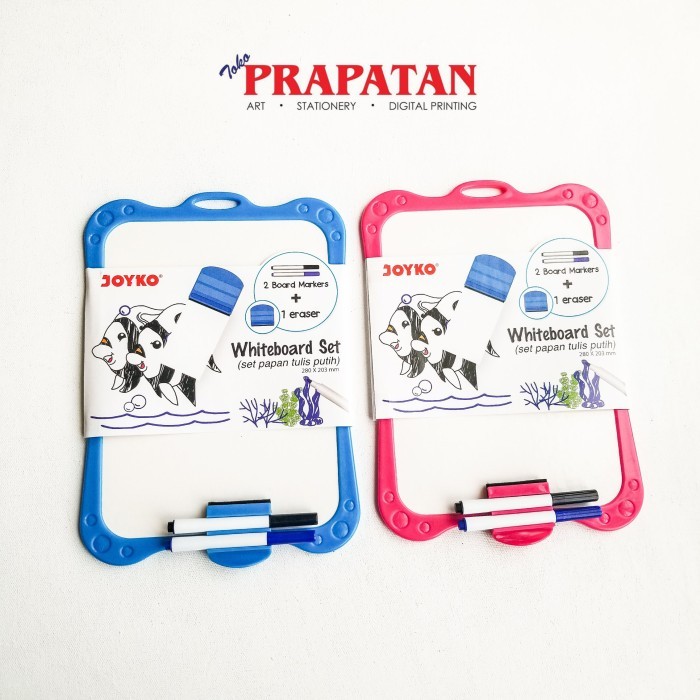 

Joyko Whiteboard Set WBS-170CO / Set Papan Tulis Putih