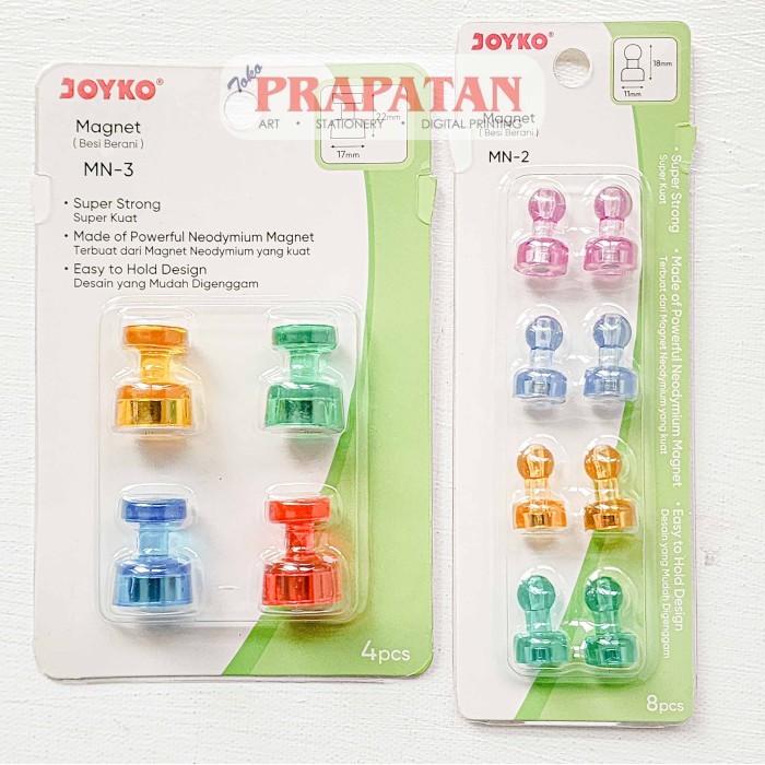 

Joyko Magnet MN-2 ~ MN-3 | Magnet Papan Tulis