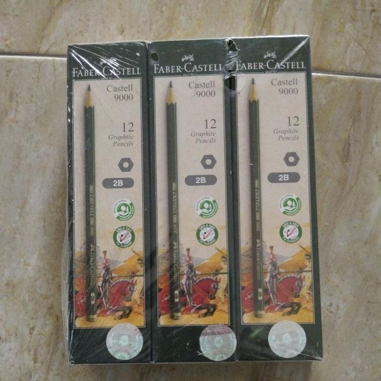 

Promo (Paket Hemat) Pensil 2B Faber Castell Per 6 Pack