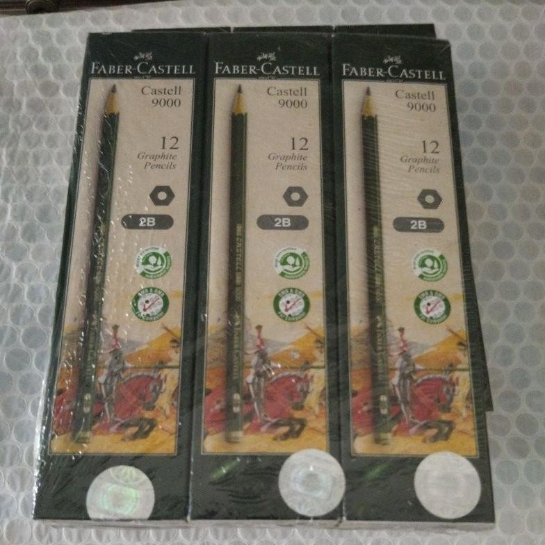 

Promo (Paket Hemat) Pensil 2B Faber Castell Per 6 Pack