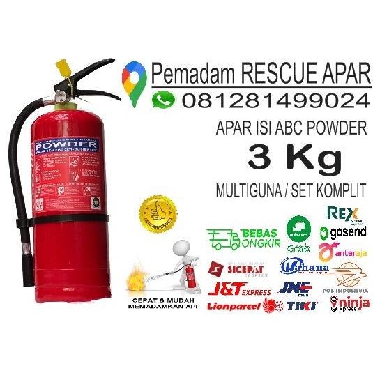 

BARU MURAH TABUNG PEMADAM APAR POWDER DCP 3 KG