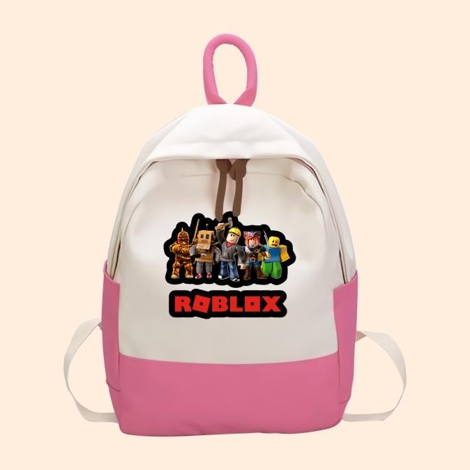 TAS ANAK GAME ROBLOX ROBUX RANSEL ANAK SD TK KANTONG BACKPACK KARAKTER ANAK ROB-07