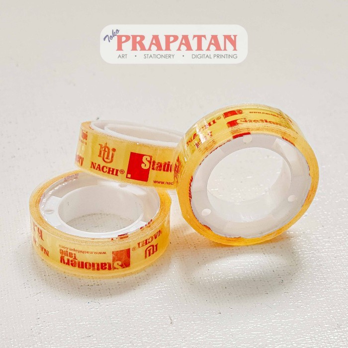 

Selotip / Isolasi / Stationery Tape Nachi 12mm x 10 yard
