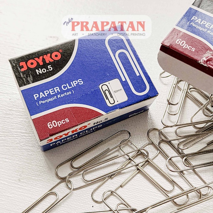 

Paper Clip / Klip / Penjepit Kertas Joyko no 5
