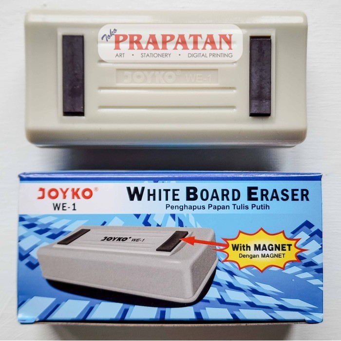 

Joyko White Board Eraser WE-1 With Magnet | Penghapus Papan Tulis