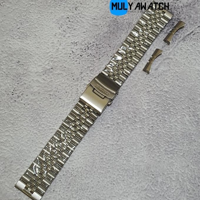 Strap Rantai Jubilee Bracelet 22Mm Seiko Premium Double Lock Original