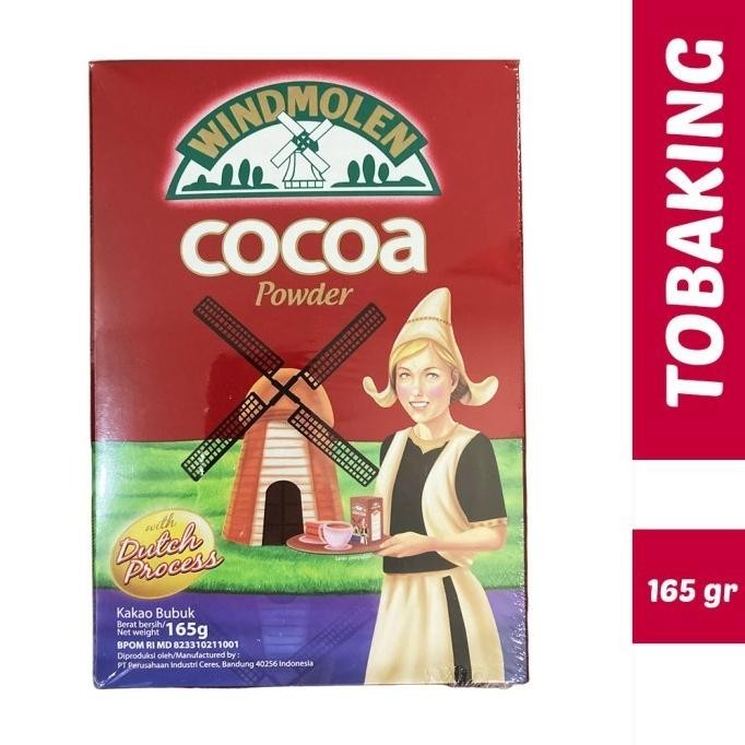 

BARU WINDMOLEN COCOA POWDER 165GR COKLAT BUBUK
