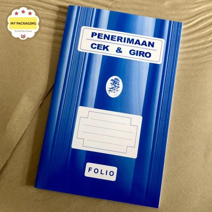 

Terlaris Buku Penerimaan Cek & Giro Folio [5 Buku] Ready Stok