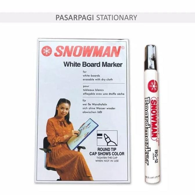 

Spidol white board snowman Termurah
