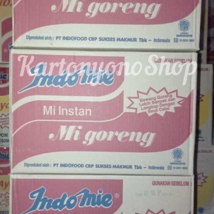 

Terlaris Indomie Mie Goreng Per Dus Isi 40Bks Ready Stok