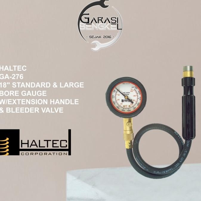 Haltec Ga-276 Pressure Gauge - Ukuran Angin 160 Psi