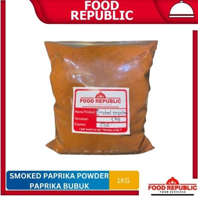 

BARU SMOKED PAPRIKA BUBUK / CAPSICUM SMOKE / BELL PEPPER POWDER 1 KG IMPORT