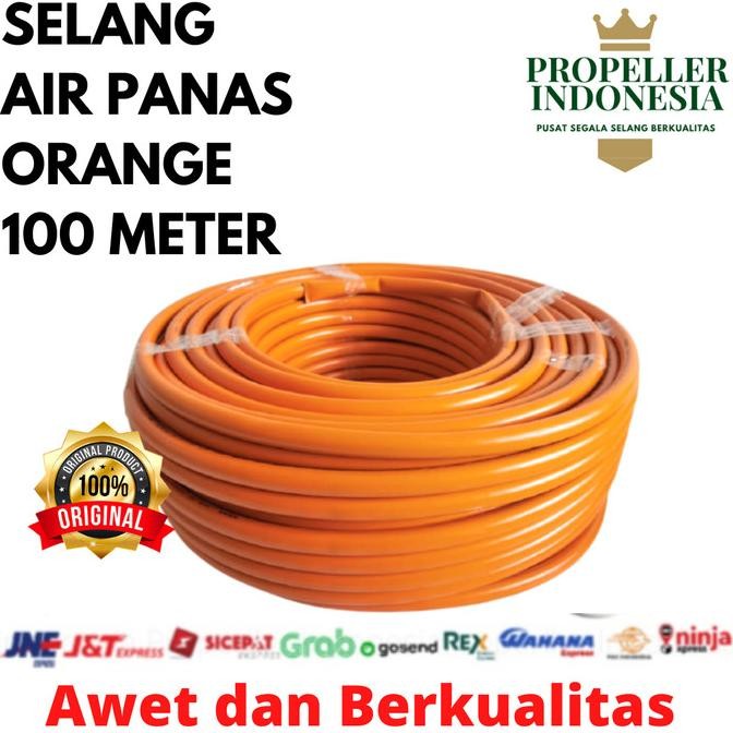PROMO SELANG AIR PANAS 1/2" & 3/4" 100M PIPA AIR PANAS SELANG WATER HEATER