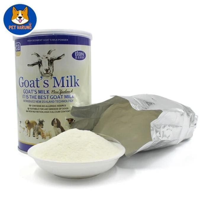 

BARU BBN GOAT MILK NEW ZEALAND POWDER 400G PET MILK SUSU ANJING