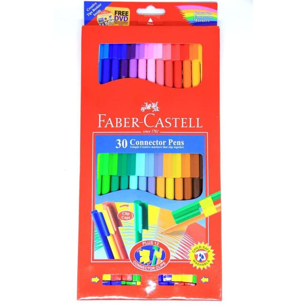 

Spidol Connector Pens - Faber Castell 30 Warna MURAH! Termurah