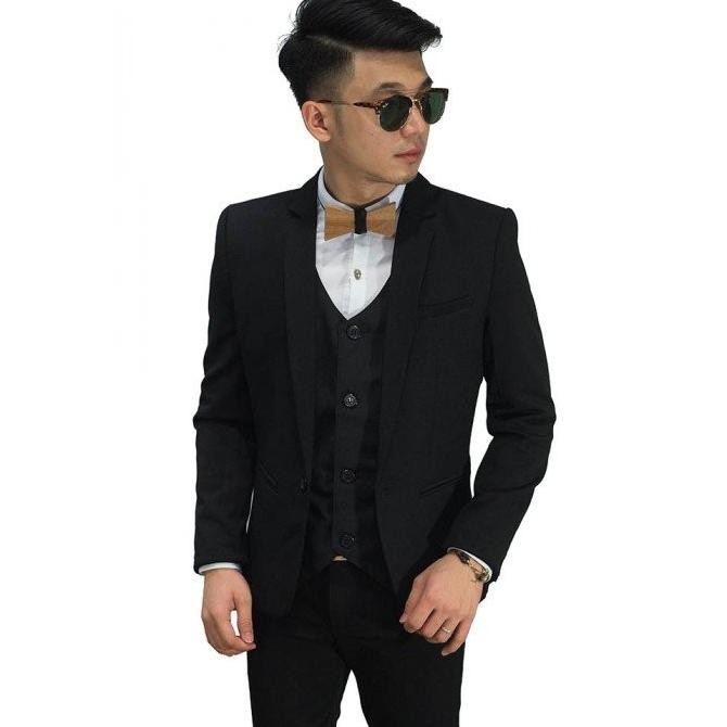 Baju Pria | Vest Formal Pria Semi Jas Blazer | Vest Formal With Collar Termurah