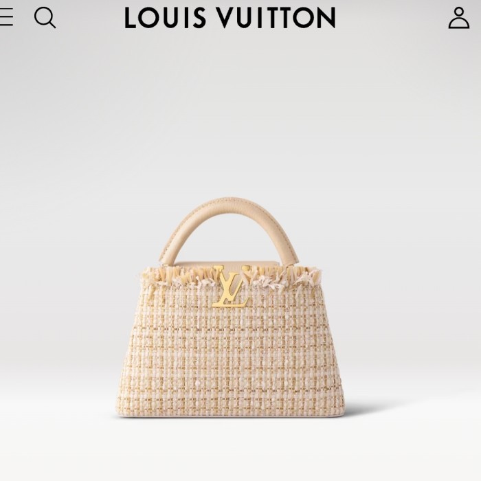 Part 1 : Tas handbag shoulder bag Ladies LV Louis Vuitton Capucines BB M22181