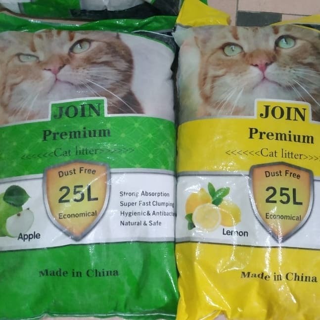 Pasir join 25 liter Pasir premium join Pasir kucing murah