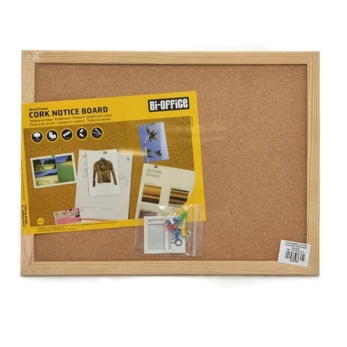 

Bi-Silque Cork Board Papan Buletin 60x45 Cm